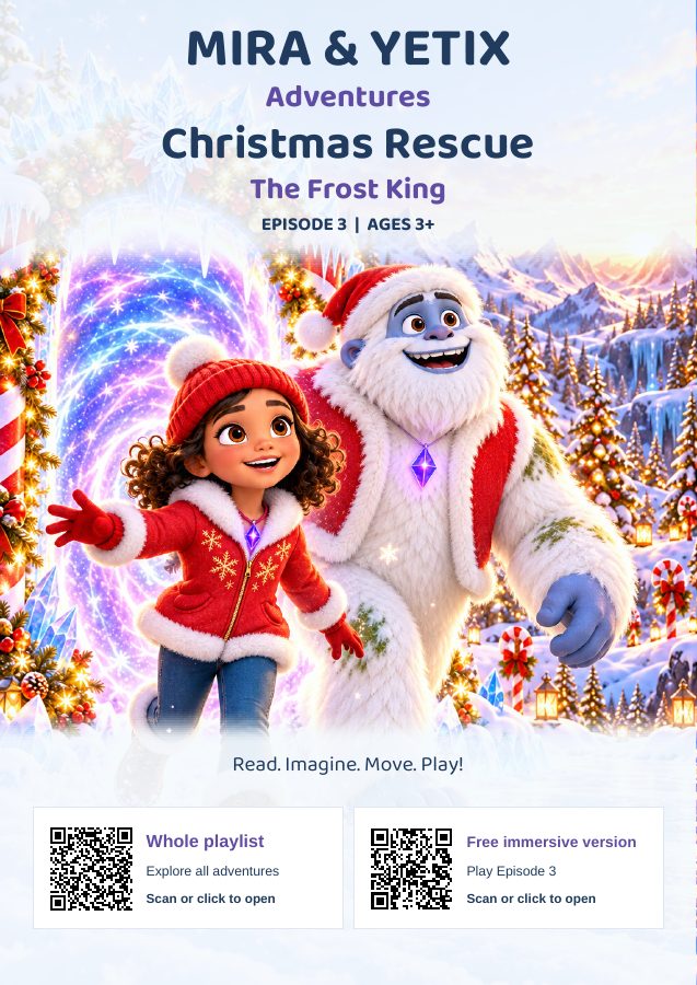 Mira & Yetix Episode 3: Christmas Rescue (English) cover