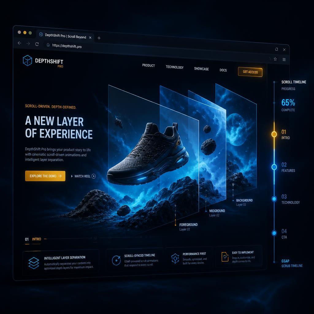 3D Website Scroll Design: Build Cinematic Pages That Convert | Market Me Global blog cover